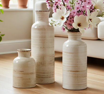 3-PIECE SET VASE